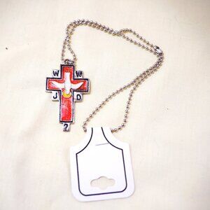 Brand New ~~~ NECKLACE: Cross / Dove
